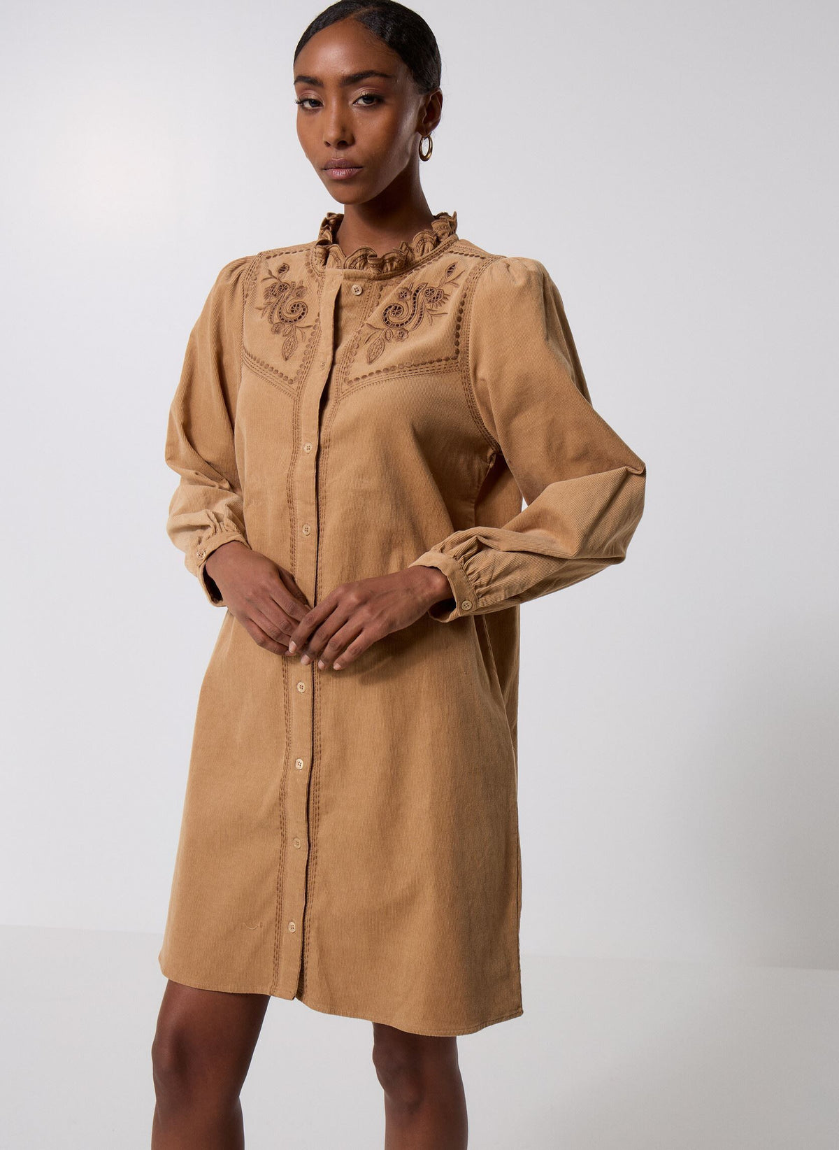 Riya Dress Corderoy