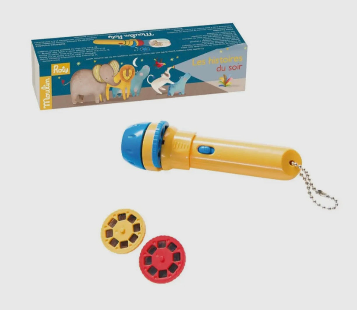 Display box with 18 assorted storybook torches