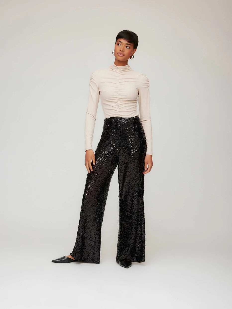 Poppy Pants Sparkling Black