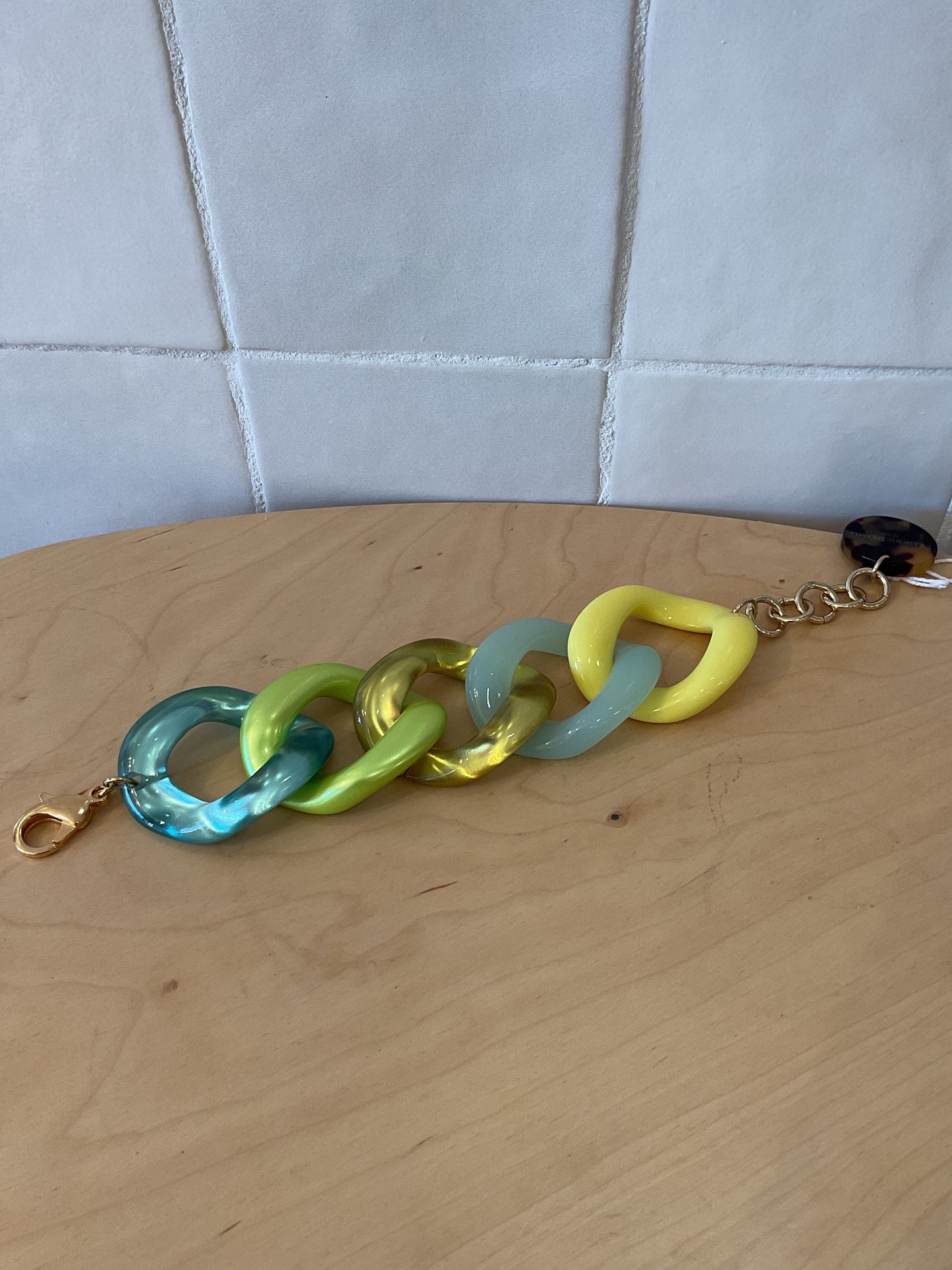 Maille Bracelet Yellow-Green