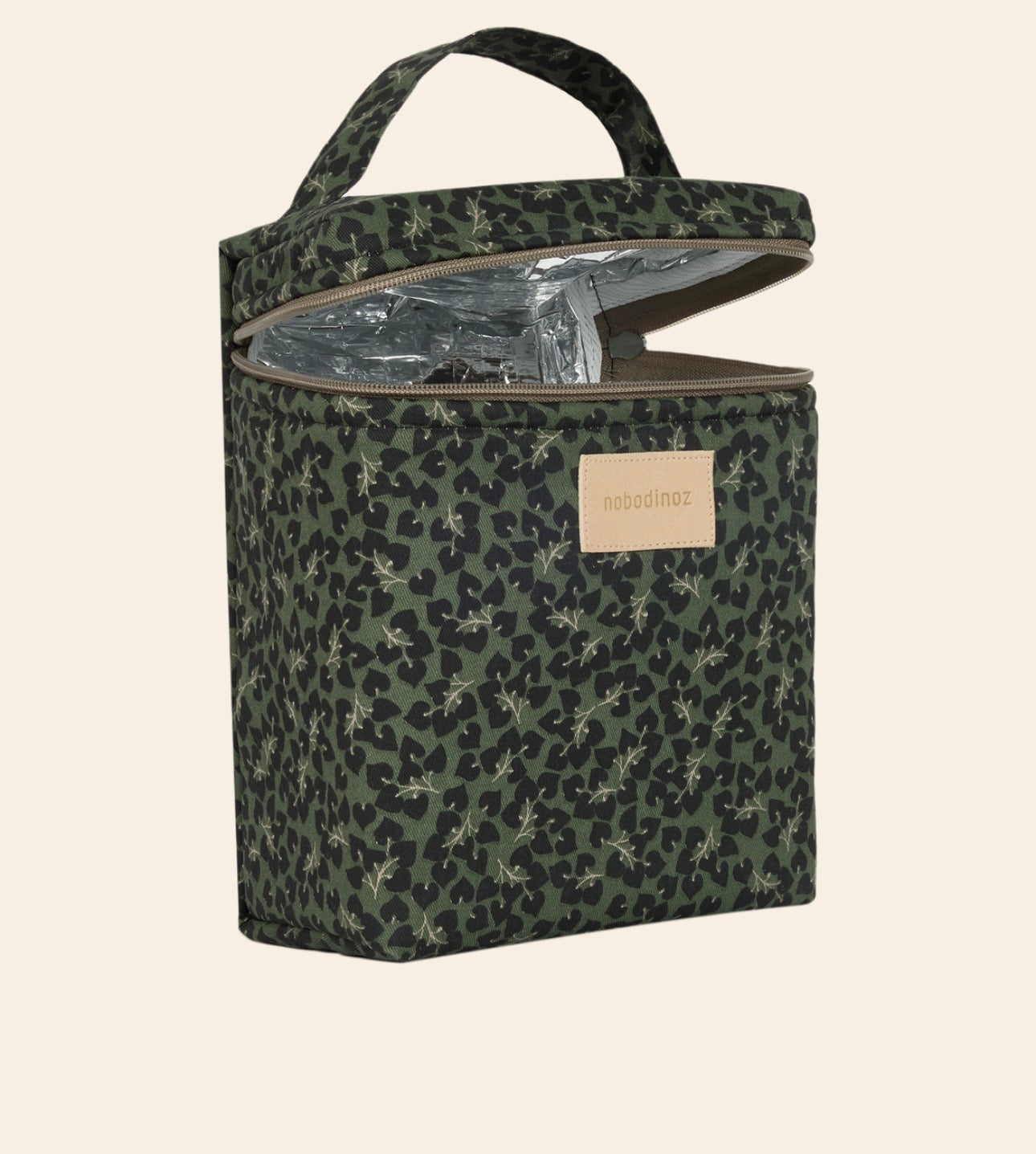 Insulated baby bottle & lunch bag Hyde Park - Forest Yumiko