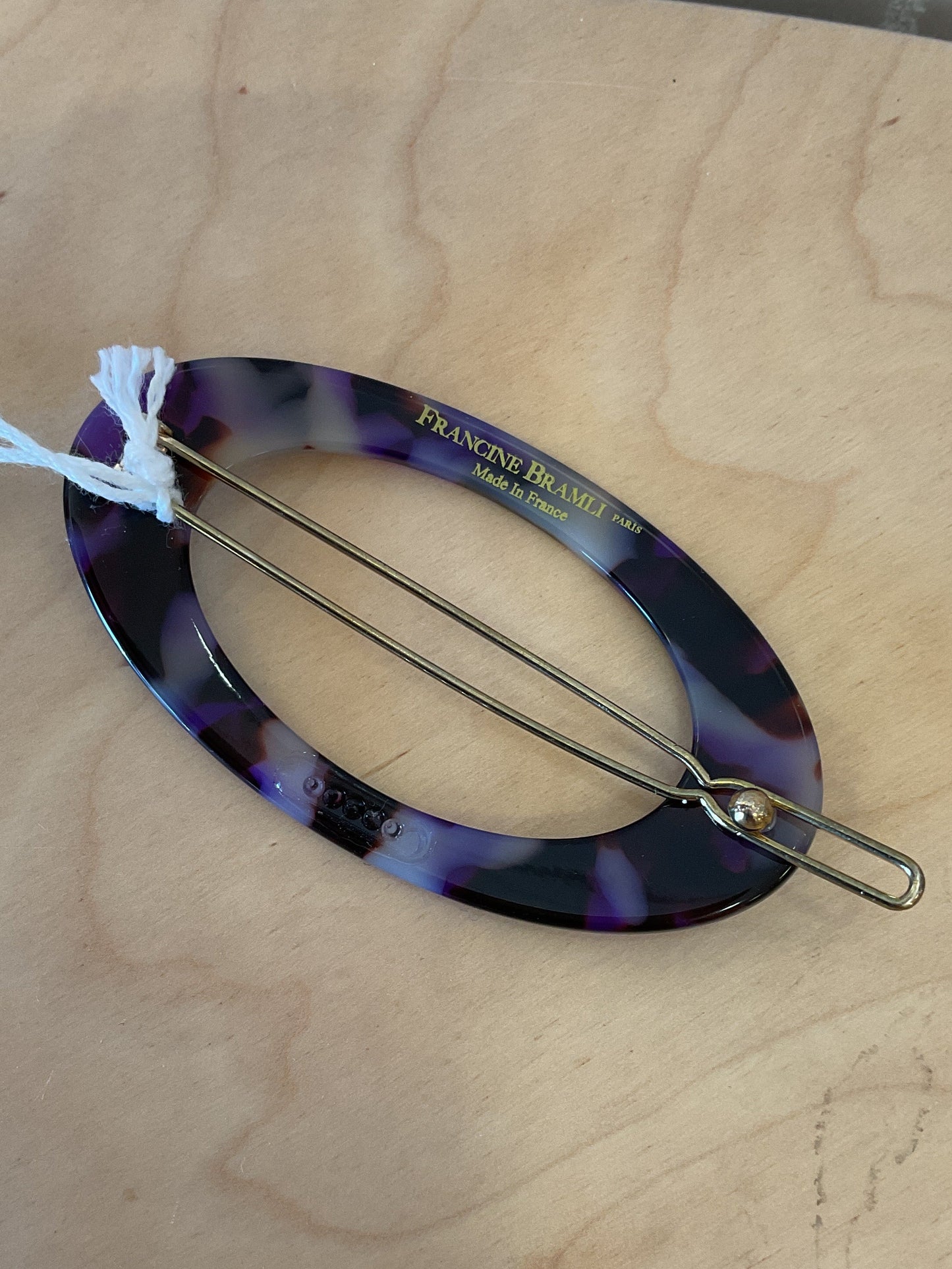 Jade Hair Bars Purple - Francine Bramli