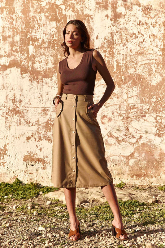 Joe Skirt Camel