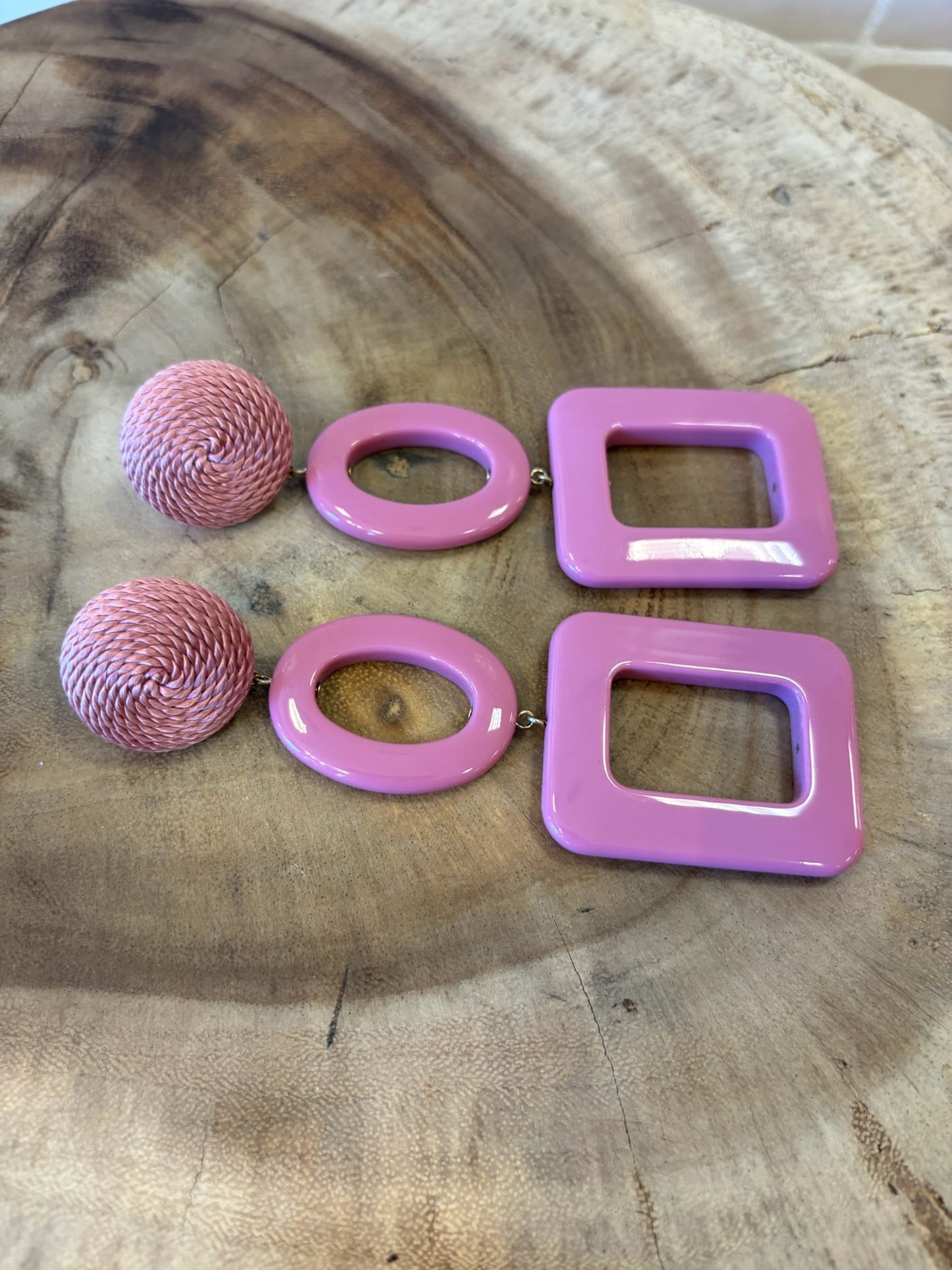 Paula Earrings Pink