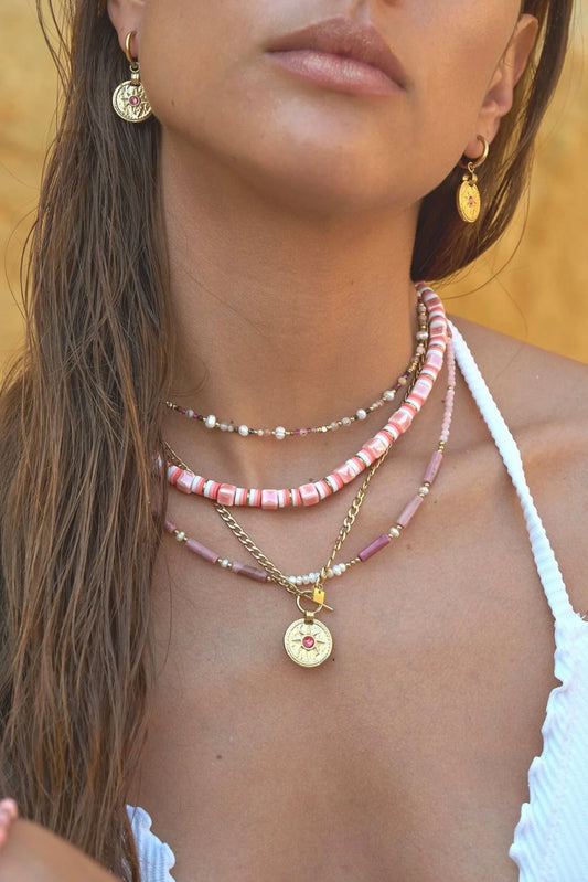 Calandra Necklace Gold