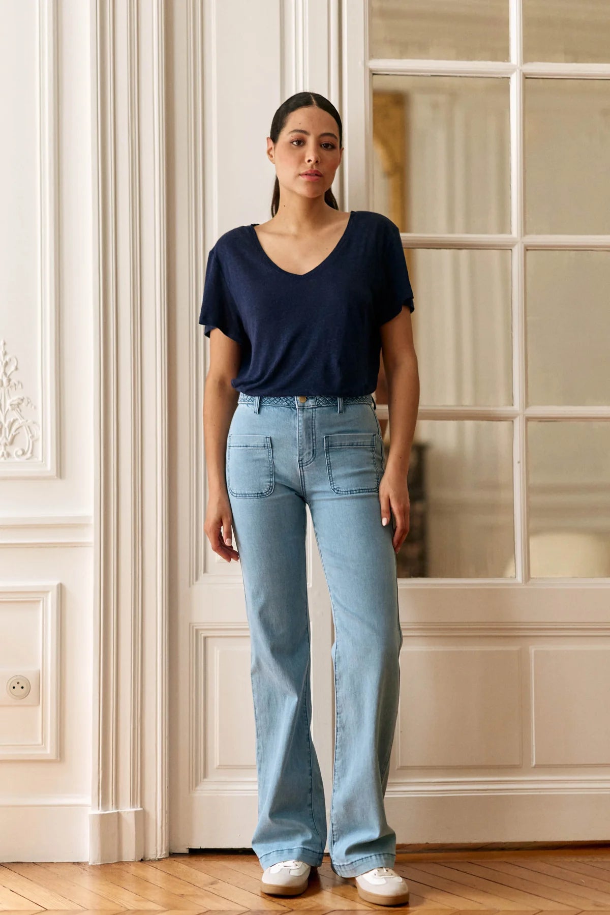 Sonny Pants Jeans Stone Light Blue