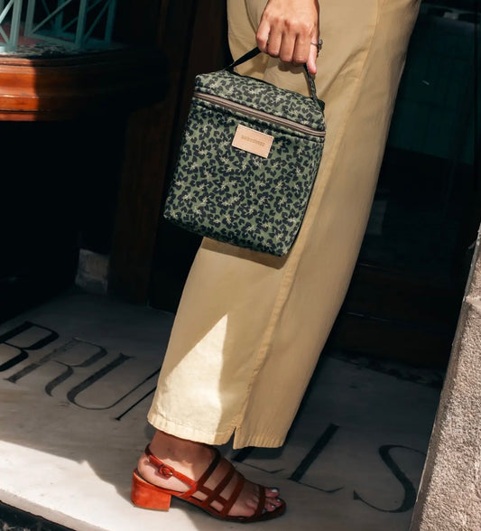 Insulated baby bottle & lunch bag Hyde Park - Forest Yumiko