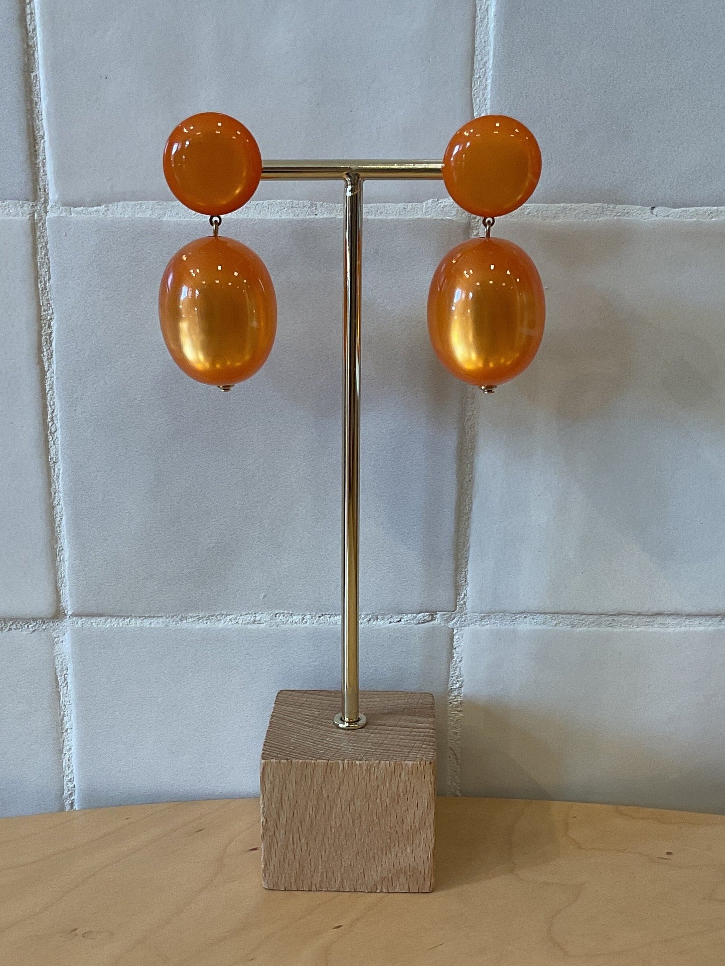 Sumac Orange Earrings