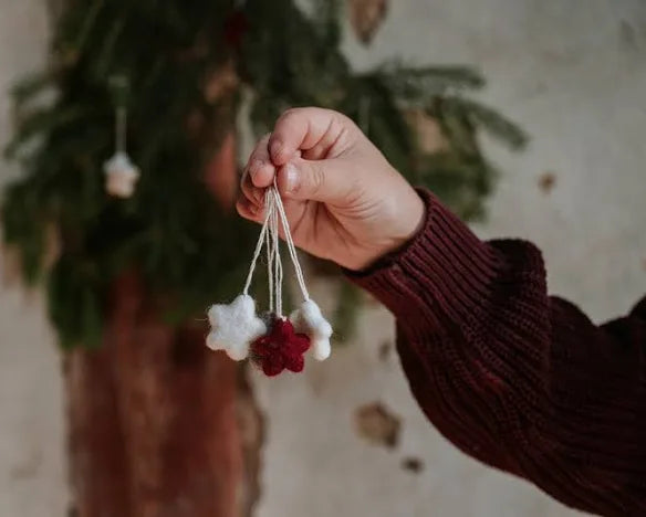 Stars mix set of 7 ornament