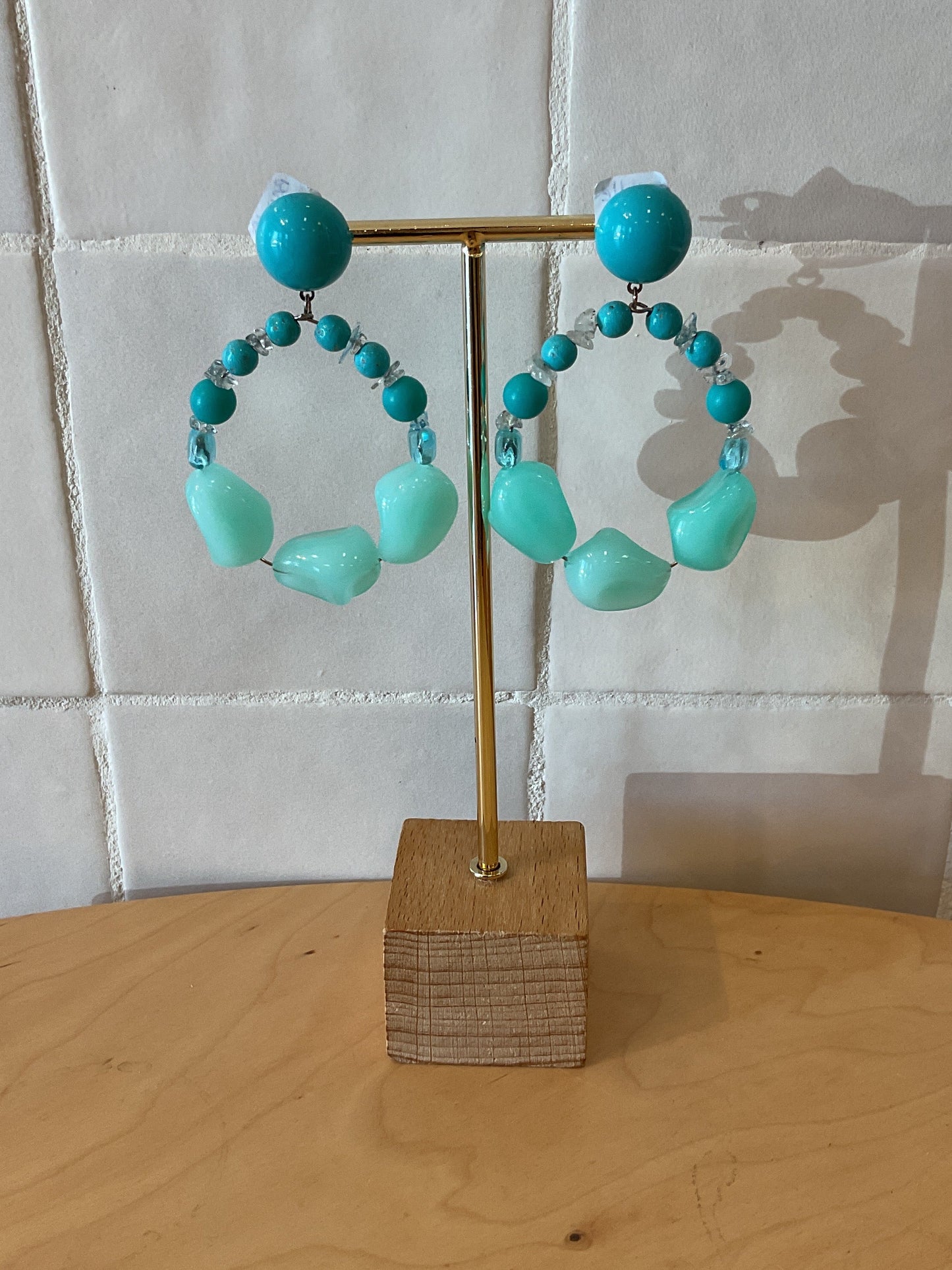 Bastille Earrings Turquoise