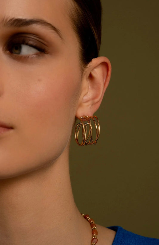 Aster Earring Gold