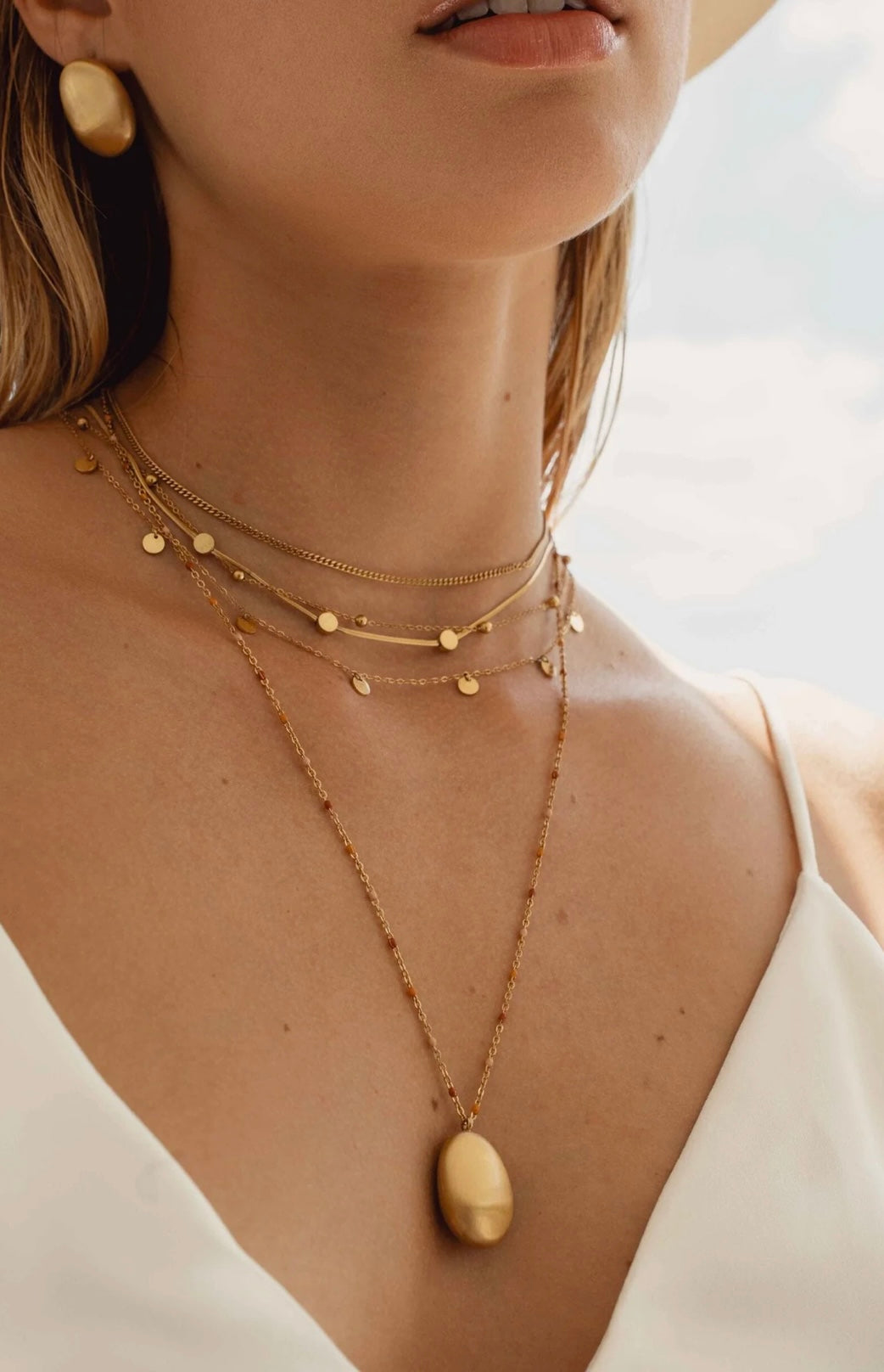 Jennie Necklace gold