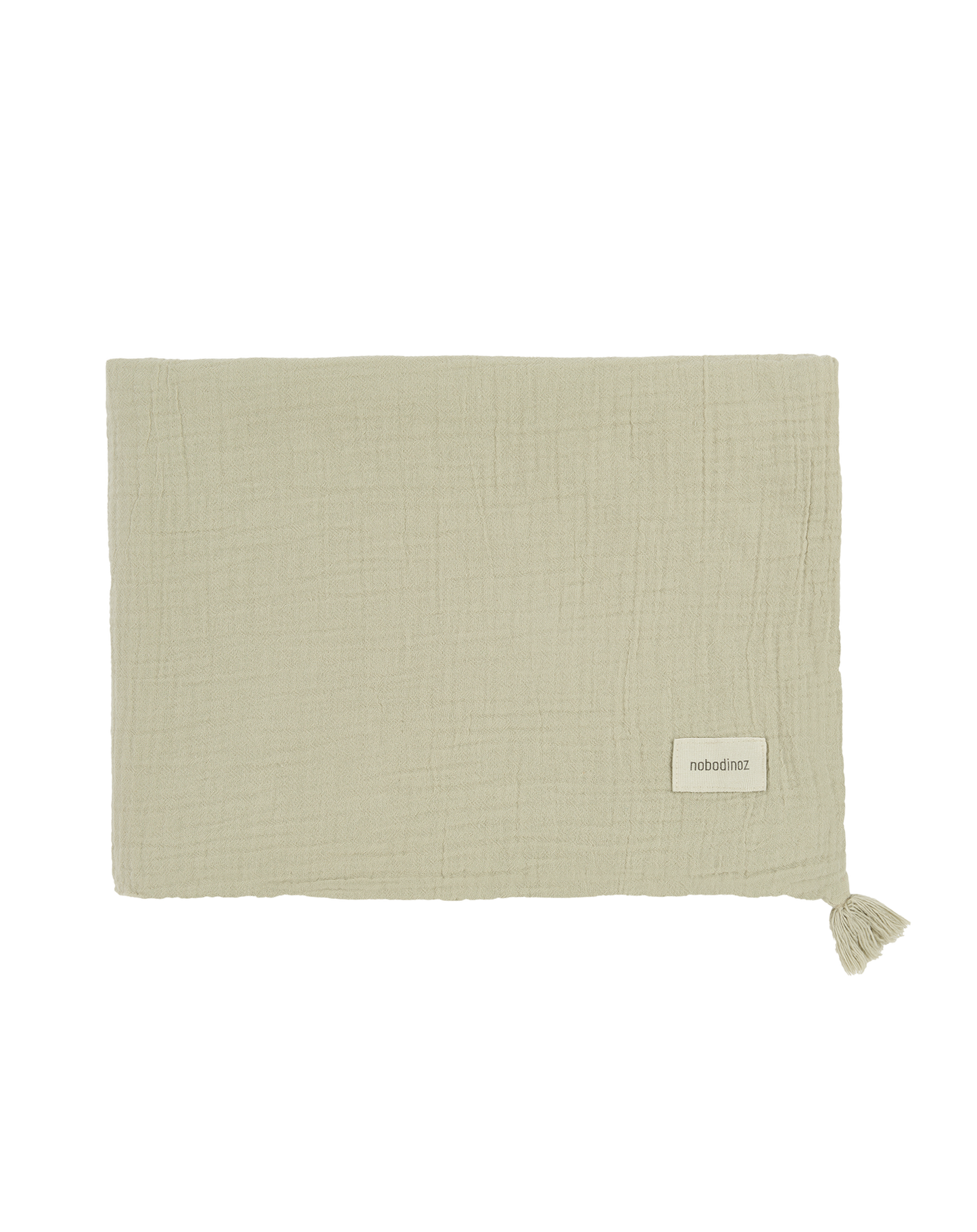 Wabi Sabi Baby blanket Washed double Muslin Gauze cotton - Green Matcha
