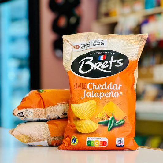 Potato Chips Cheddar Jalapeño 125g - Brets