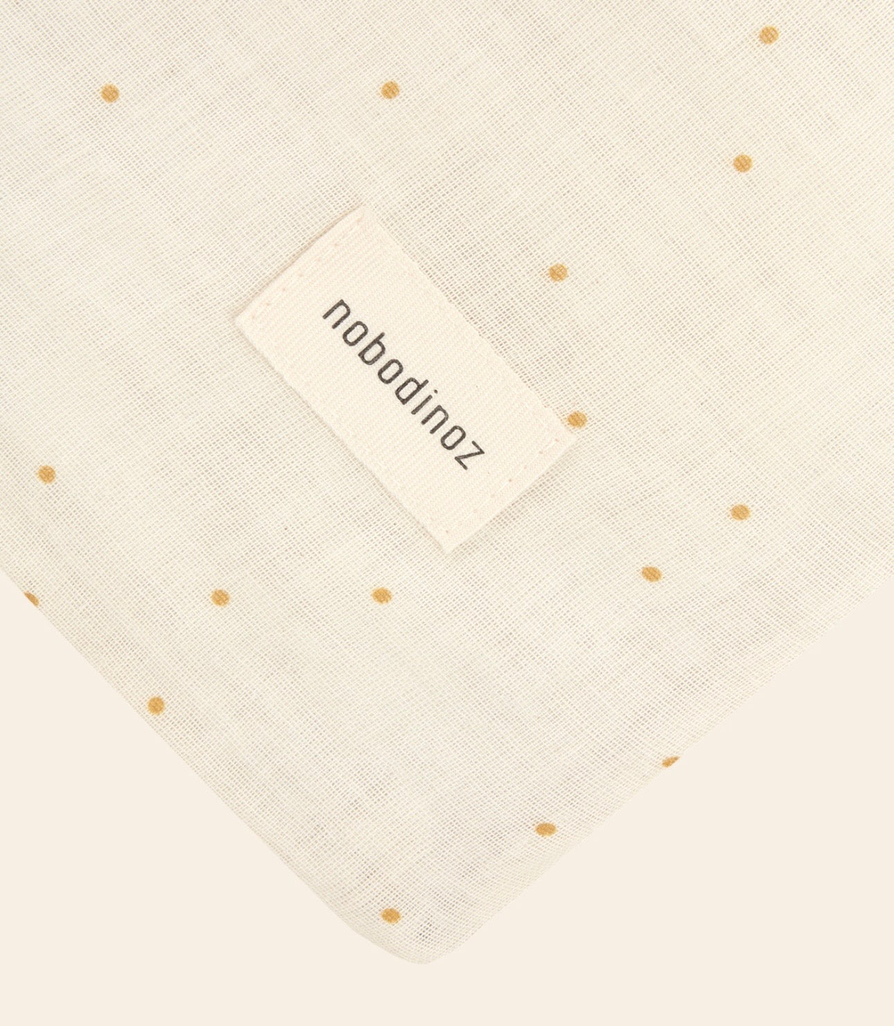 Wabi Sabi Baby blanket Washed double Muslin - Natural sweet dots