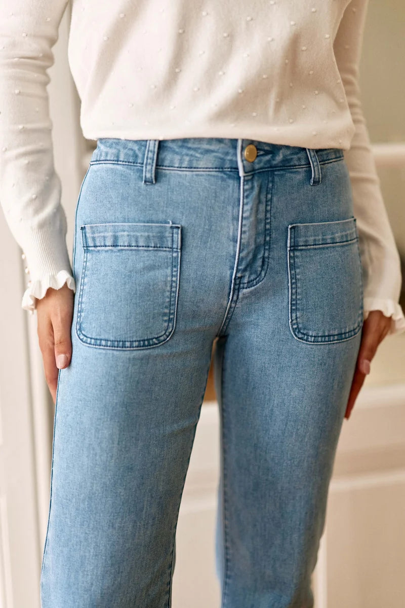Sonny Pants Jeans Stone Blue