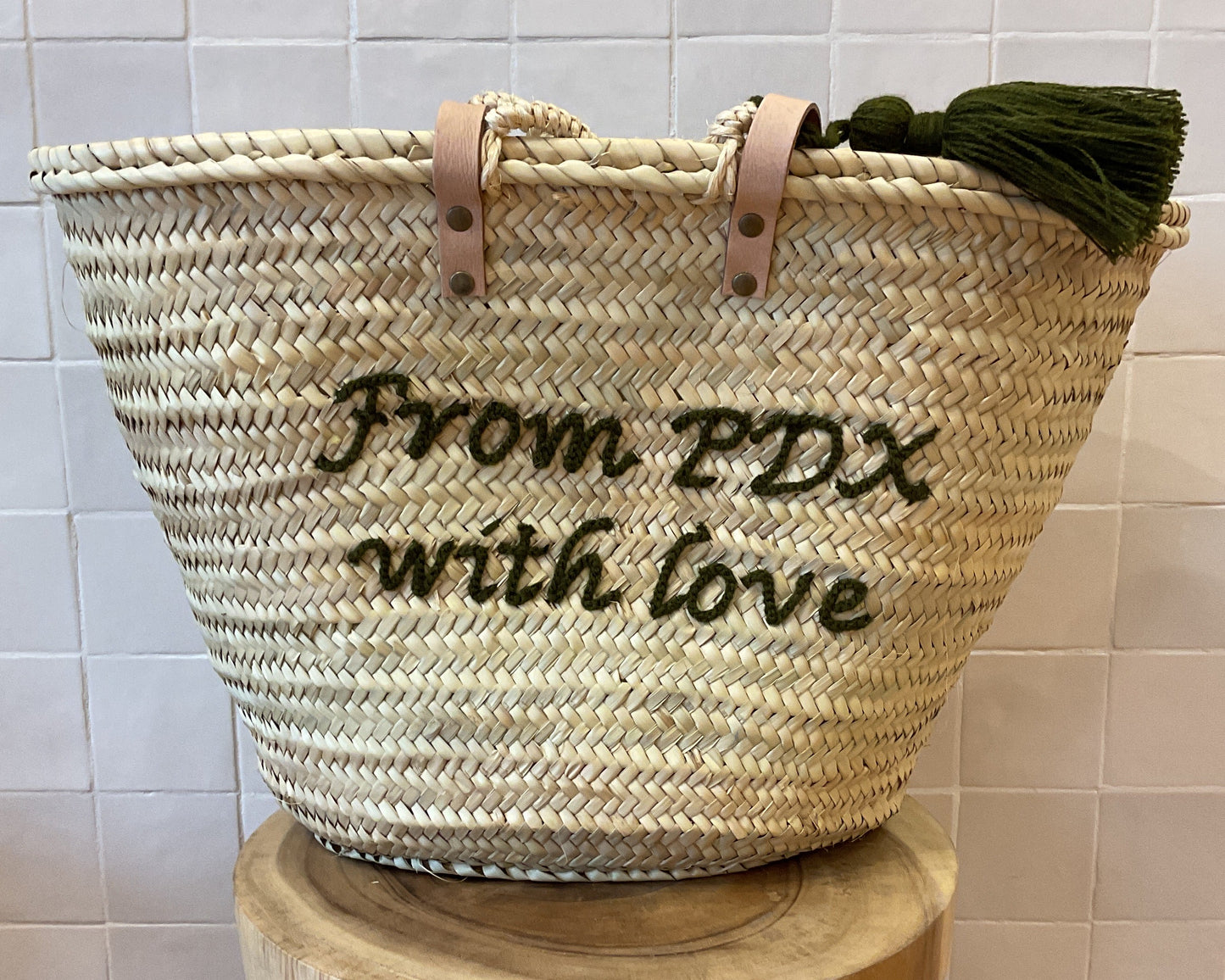 Moroccan Basket From PDX with Love