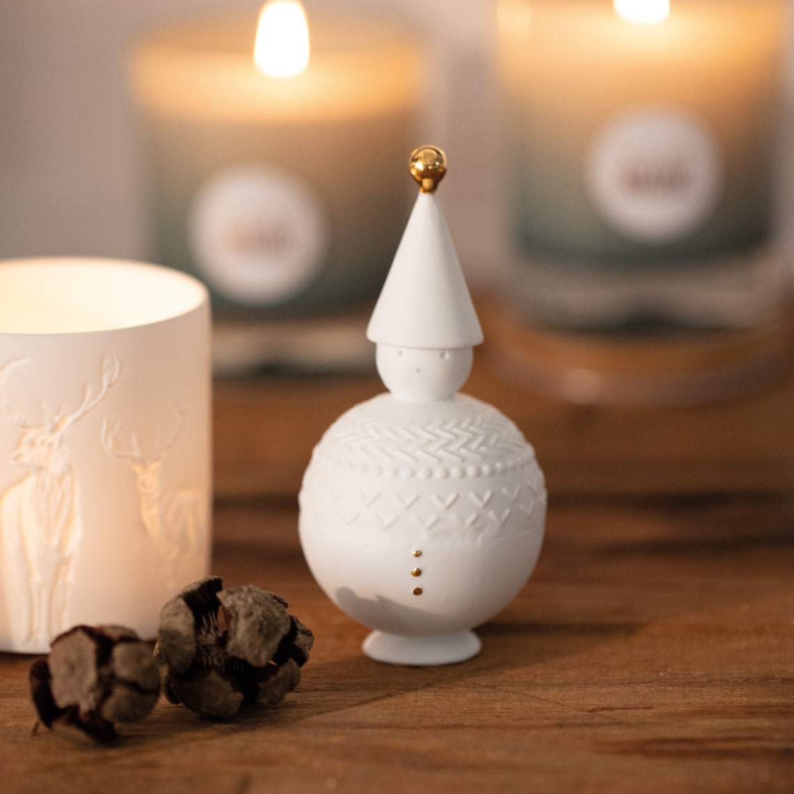 Figurine Gnome porcelain