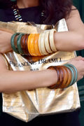 Maia Large Bangle Bracelet - Francine Bramli