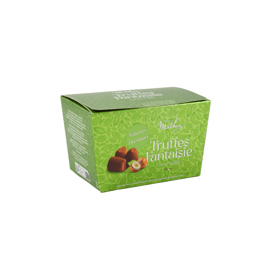 Cocoa-powdered truffles, hazelnut 250g (8.8 oz) - Mathez