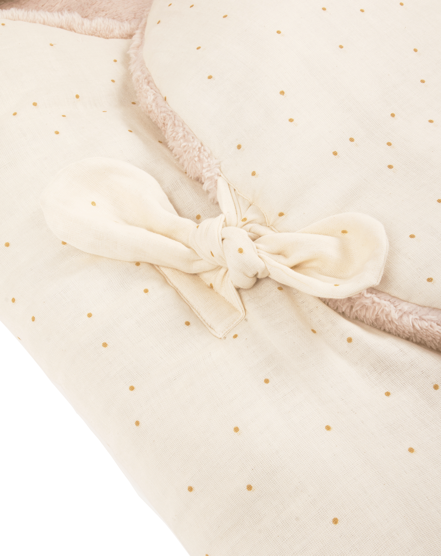 Baby Nest/Nid d’ange Wabi Sabi cozy (0-3M) - Natural Sweet Dots