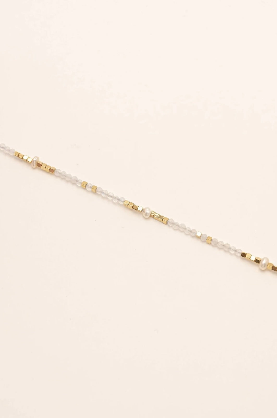 Braceline Bracelet Natural Stones Gold