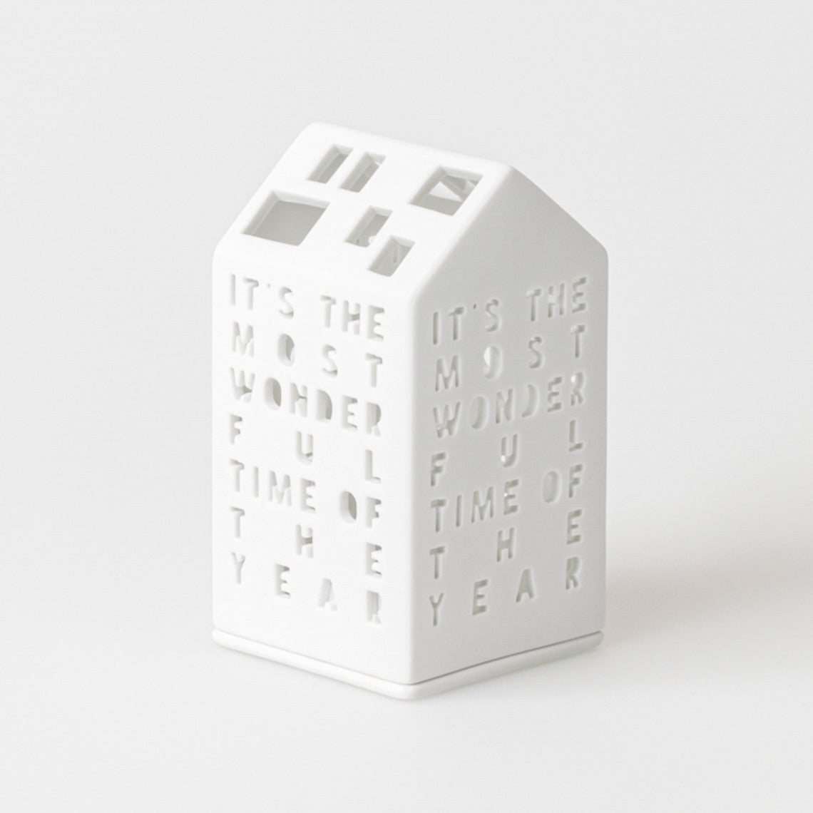 House The Most Wonderful Time Porcelain