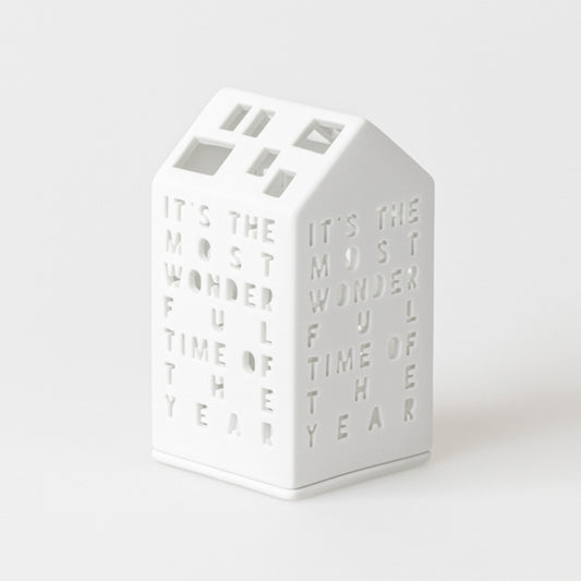 House The Most Wonderful Time Porcelain