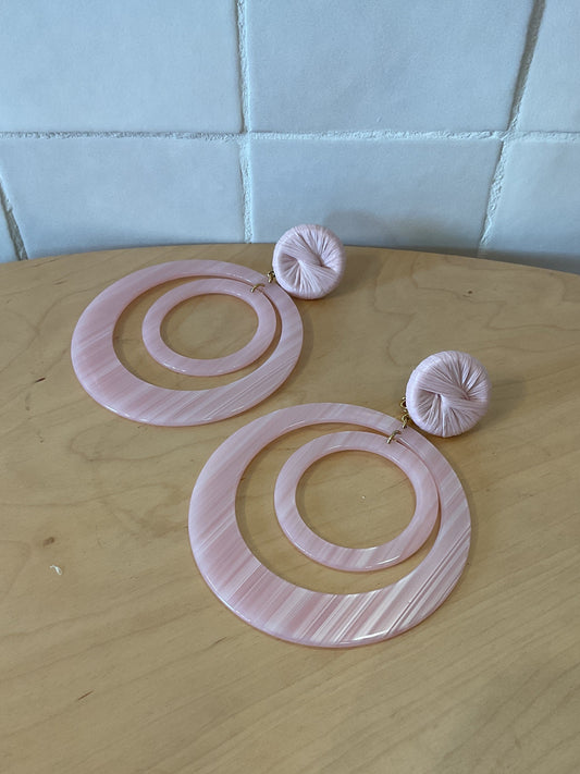 Bella Earrings Pink