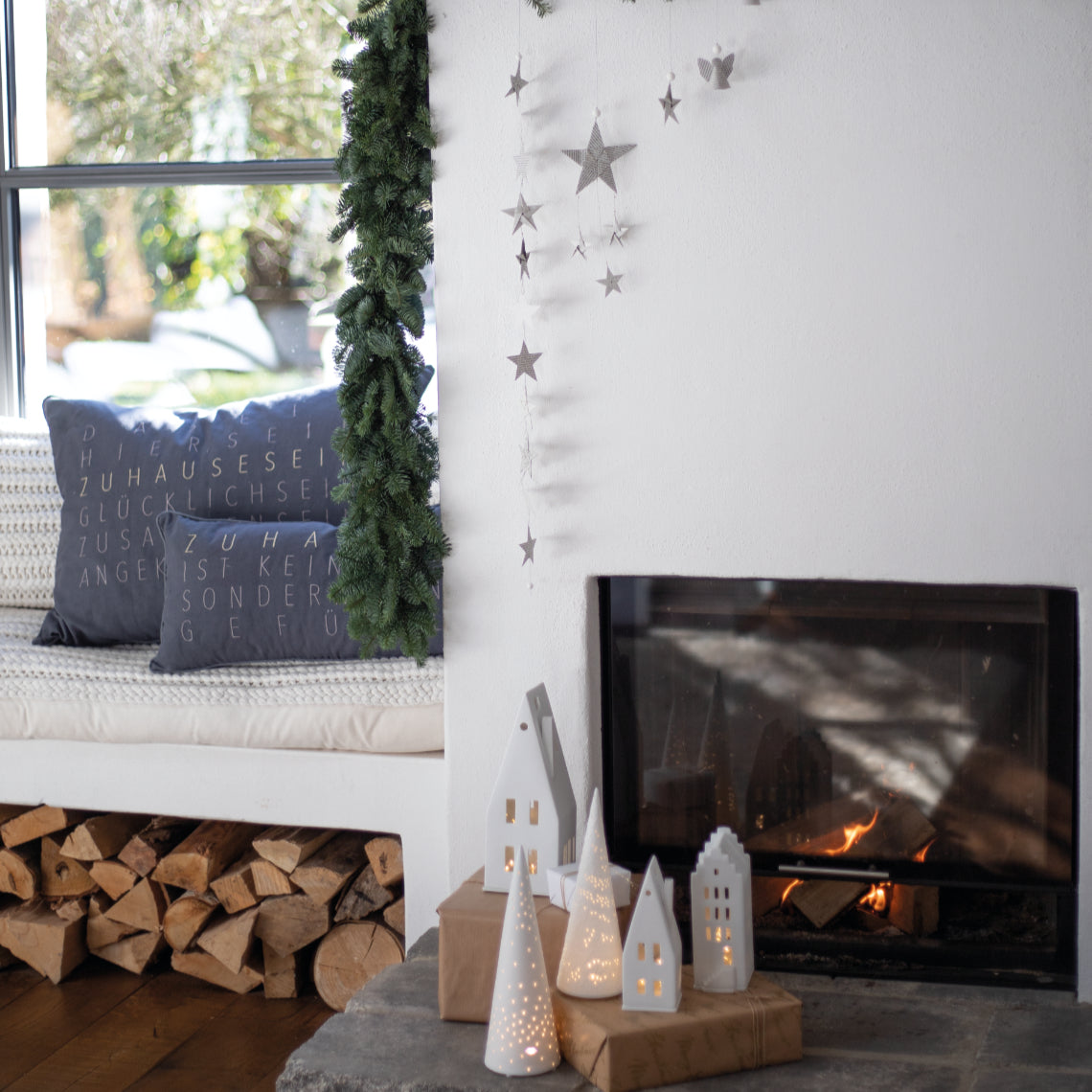 Light Forest LED Lit Trees - Dots 12.6"