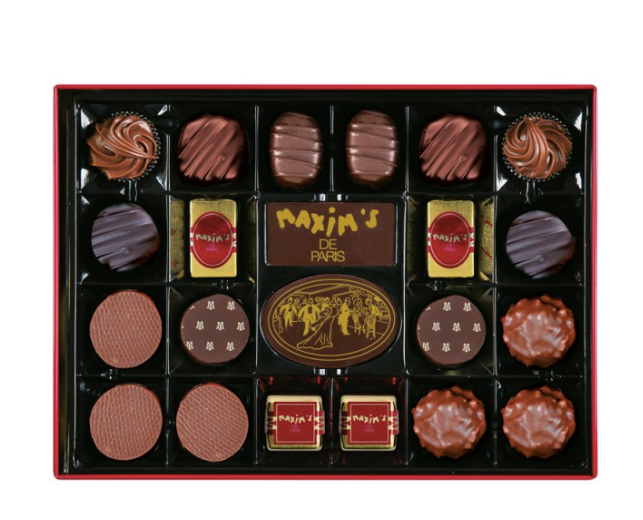 Assortment Box for 22 Chocolates "Holidays” - Maxim’s Paris