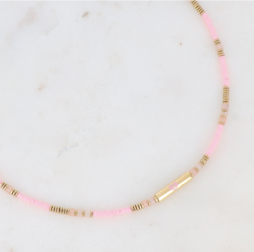 Cylindre Necklace Gold
