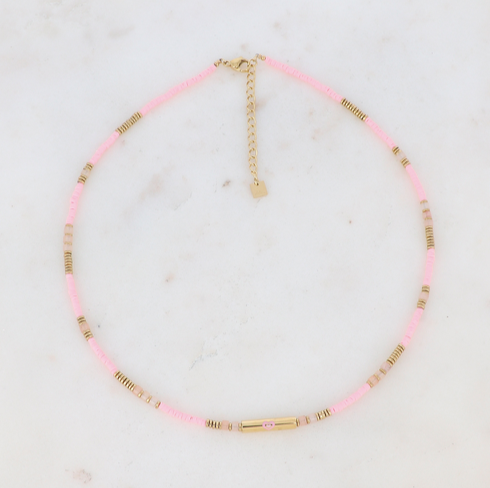 Cylindre Necklace Gold