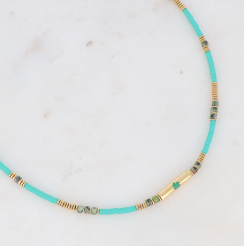 Cylindre Necklace Gold