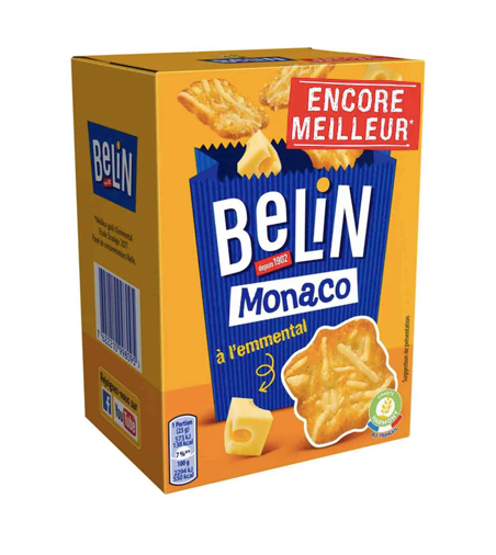 Belin Monaco crackers with emmental cheese
