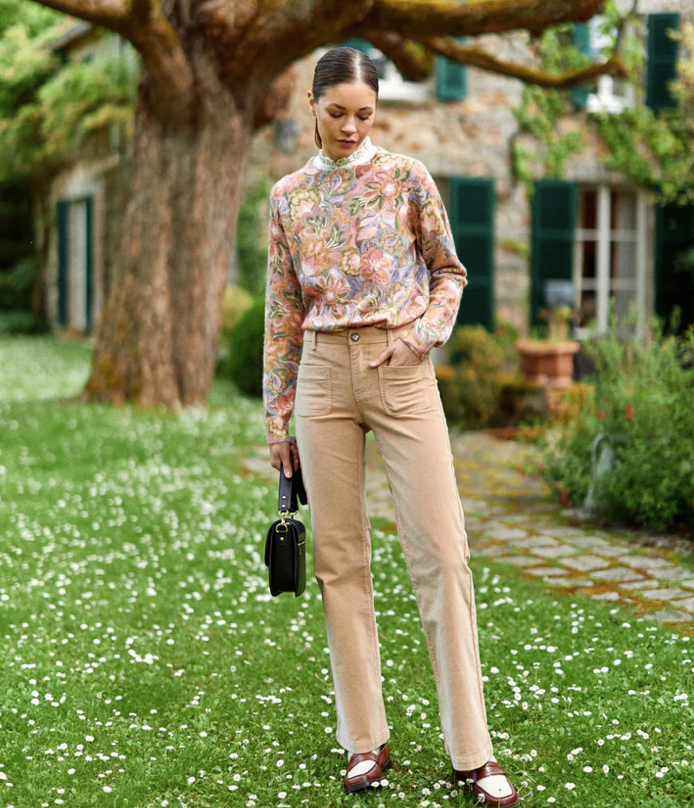 Sonny Pants Velvet Camel