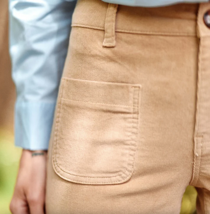 Sonny Pants Velvet Camel