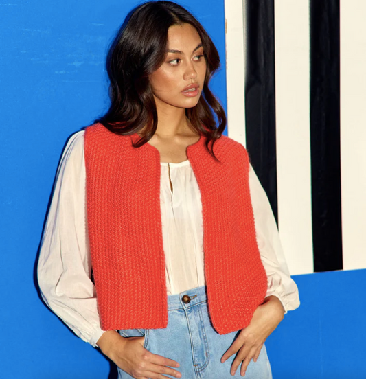 Crea Cardigan Corail