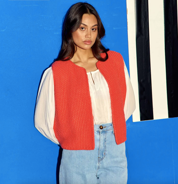 Crea Cardigan Corail