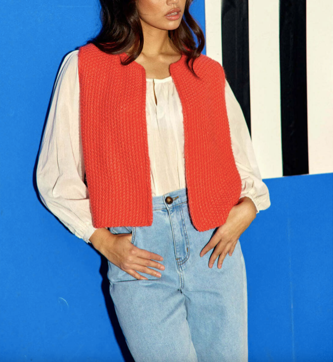 Crea Cardigan Corail