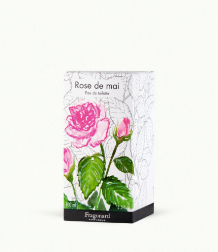 Rose de Mai (May Rose) Eau de Toilette Fragrance 100ml - Fragonard