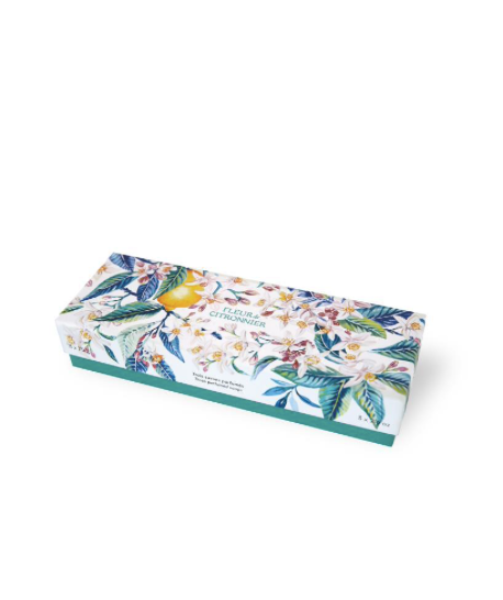Fleur de citronnier set of 3 soaps box (Flower of lemon tree) - Fragonard