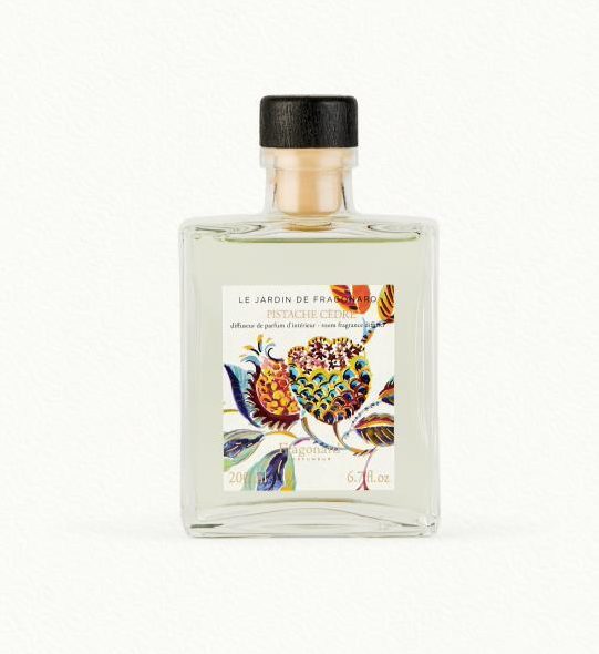 Pistachio Cedar Fragrance diffuser 200ml - Le Jardin de Fragonard