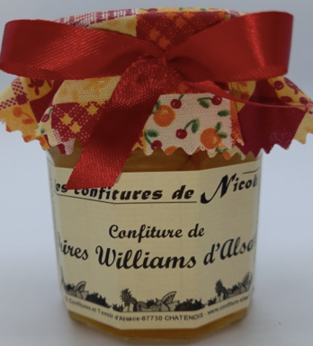 Pear (Poire Williams d'Alsace) Jam 250g (8.8oz) - Confiture de Nicole