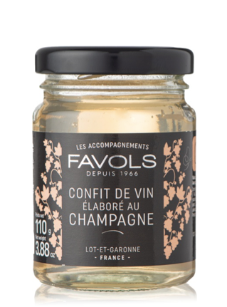 Champagne confit jam for paté or cheese 110g (3.9oz) - Favols