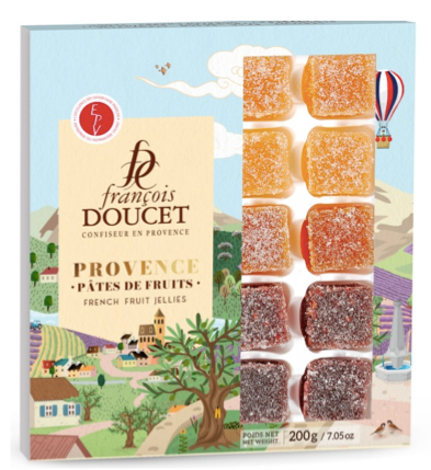 Pâtes de fruit, Provence box 200g (7oz) - Francois Doucet