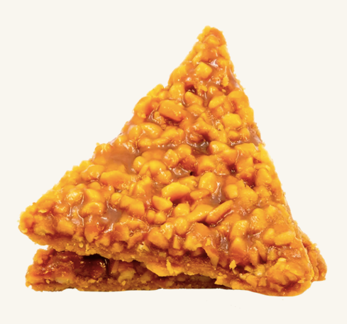 Triangles with almonds tin 200g (7oz) - Le Petit Duc