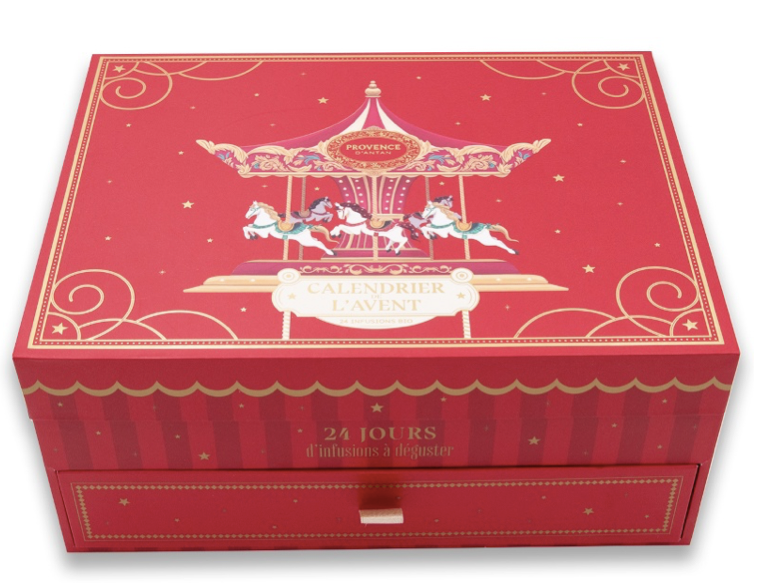 Carousel Advent Calendar 44g (1.6oz) - Provence d'Antan