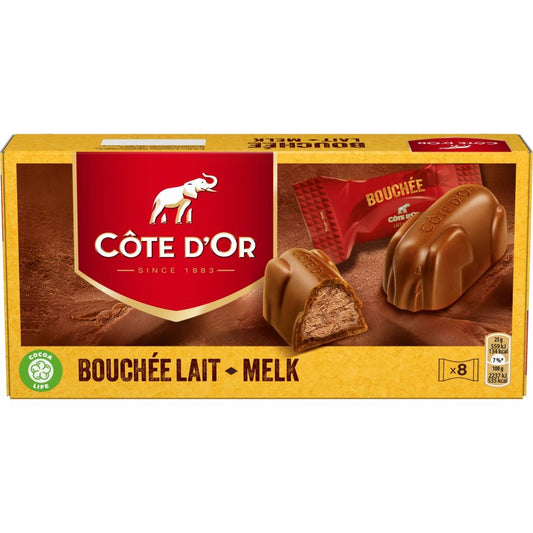 Bouchees dessert 8 pieces Milk Côte d’Or