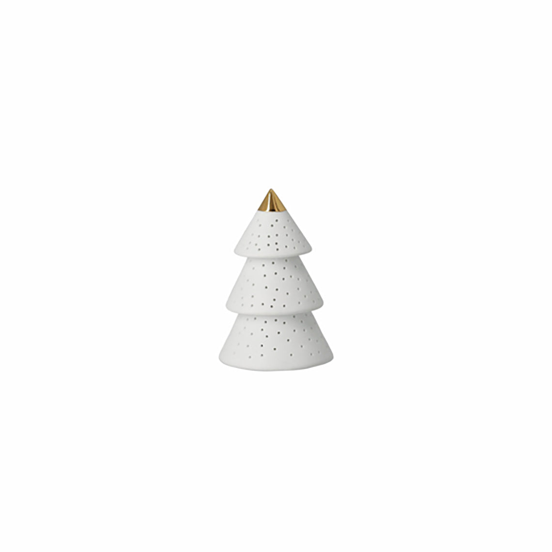 LED Mini Fir Tree Gold Point 3.5”